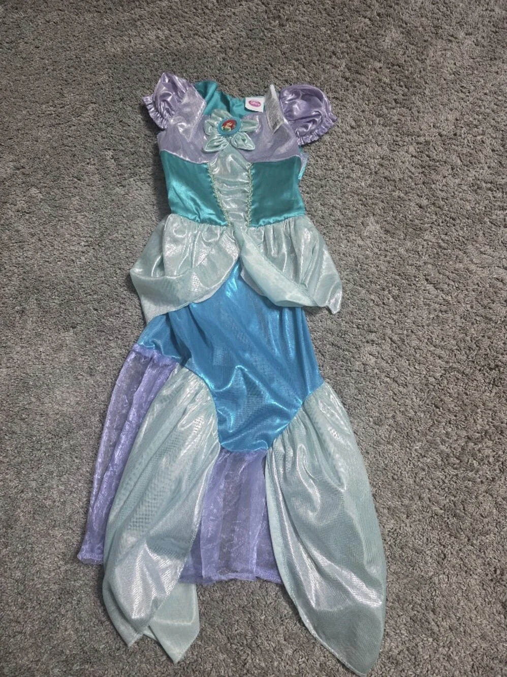 Disney Teal, Aqua and Lavender Mermaid Costume Dress